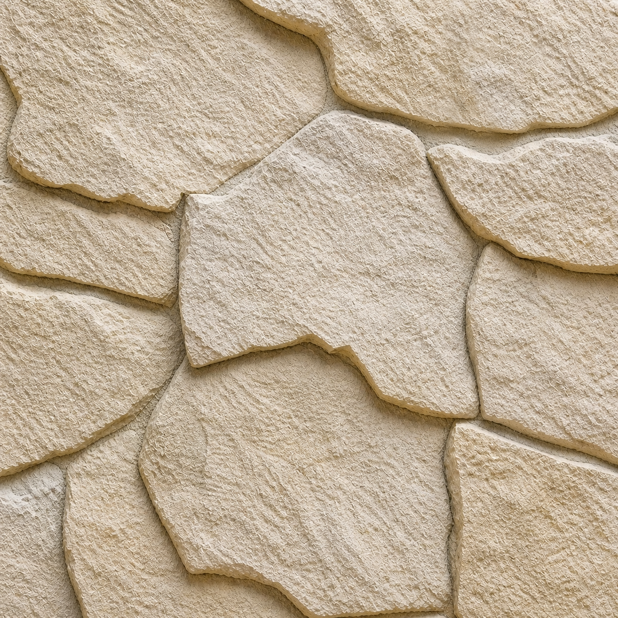 Same surface after mold removal